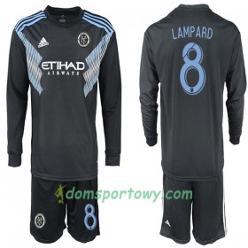 Koszulka New York City LAMPARD 8 Dziecięcy Wyjazdowe Koszulki Piłkarskie 2018-2019 Długi Rękaw